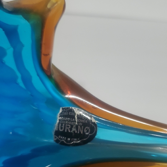 Mid-Century Murano Hand Blown Glass Conch Shell - Picture 3 of 6